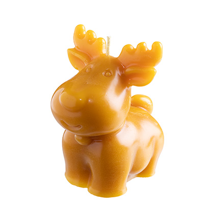 Elch, Bienenwachskerze