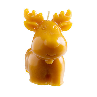 Elch, Bienenwachskerze – Bild 4