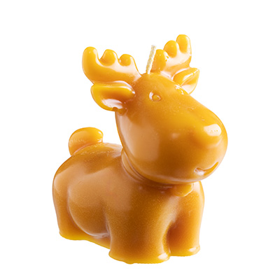 Elch, Bienenwachskerze – Bild 2