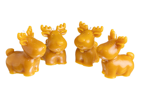 Elch, Bienenwachskerze – Bild 5