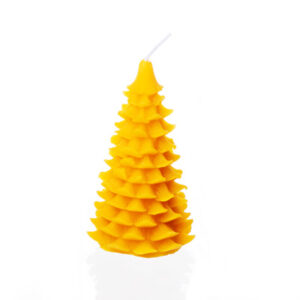 Weihnachtsbaum-Bienenwachskerze