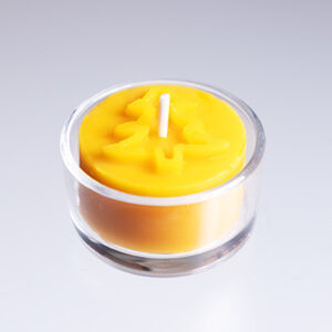 Teelicht Christbaum mit Glashülle